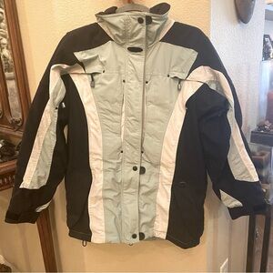 Women's Black and White Jacket